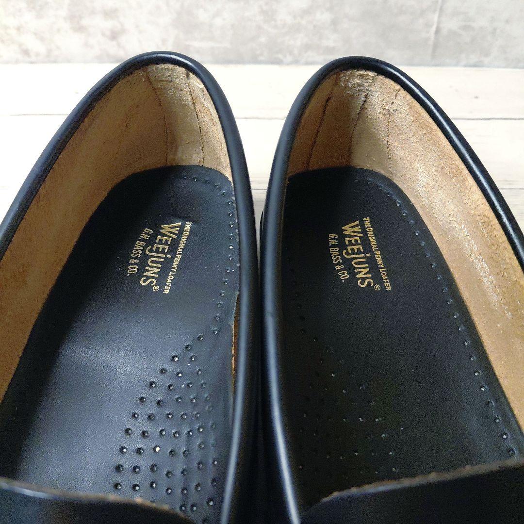 美品✨G.H.BASS ジーエイチバス WEEjUNS ビットローファー 黒