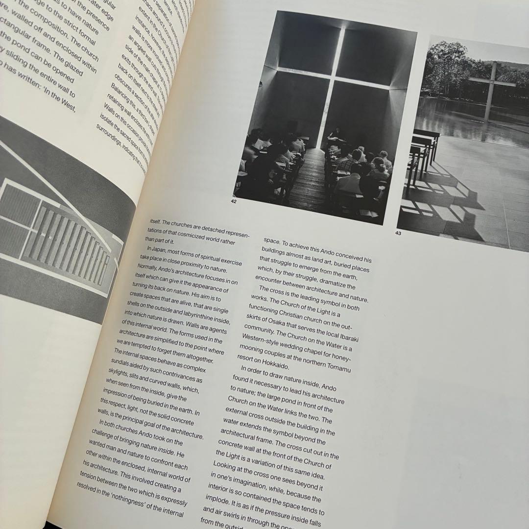 安藤忠雄 水の教会 光の教会 写真 作品集 洋書 - メルカリ