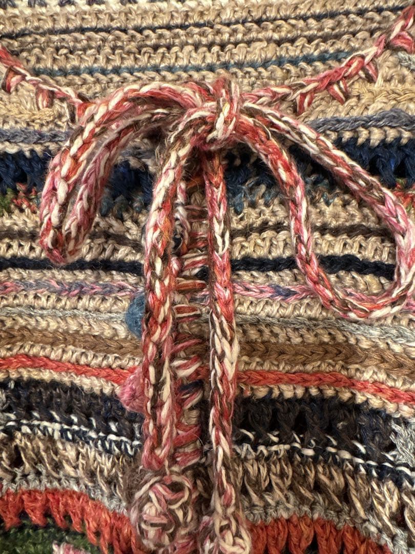 45R 2026春 ラグ編みリネンのボレロ - メルカリ