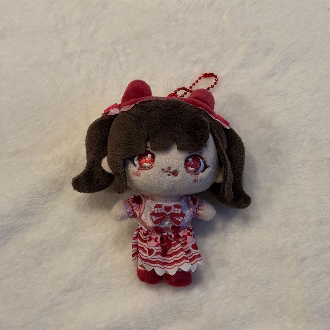 きゅるりんってしてみて 逃げ水あむ 生誕2025ぬいぐるみキーホルダー