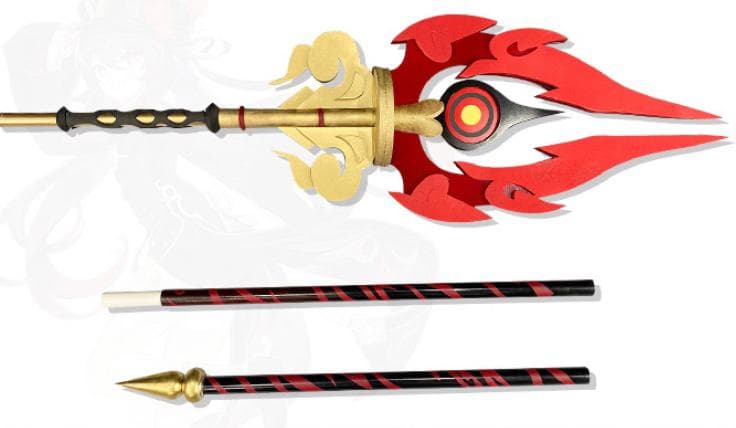 原神 胡桃(フータオ) コスプレ用 グッズ 武器護摩の杖 残り一点 - メルカリ