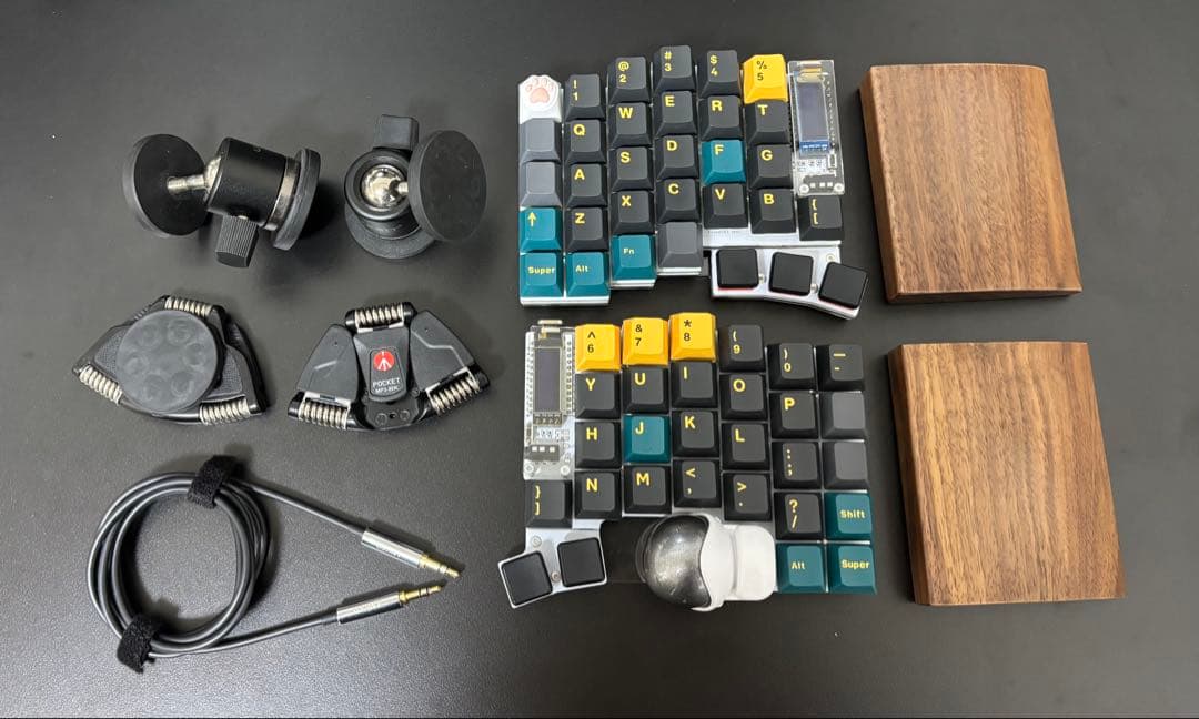 keyball61 テンティングソリューション付き