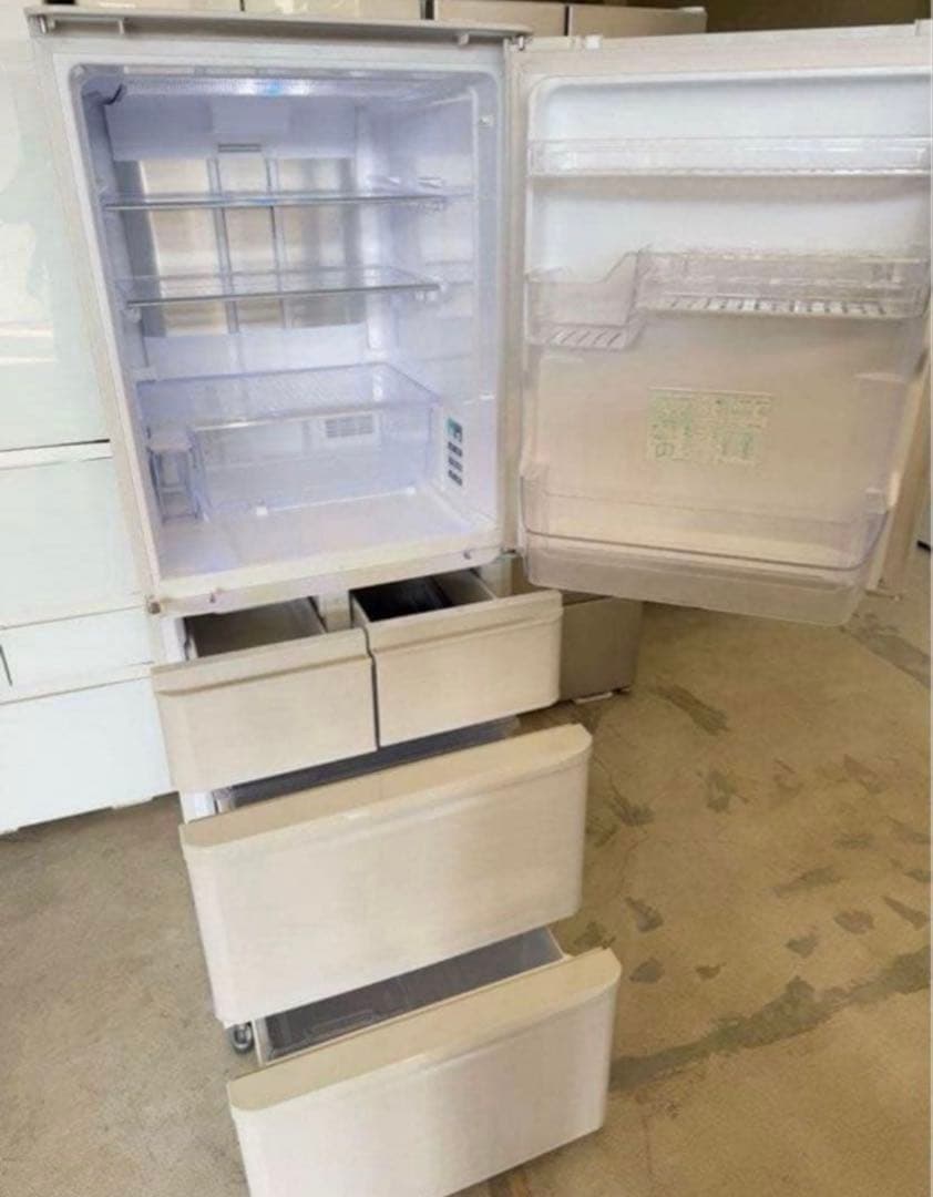 2014年式 384L シャープ 冷蔵庫 SJ-PW38Y-S - メルカリ