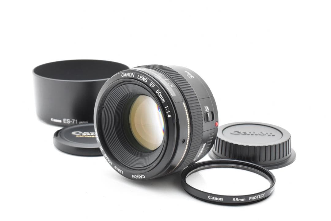 ★超美品★ キヤノン Canon EF 50mm F1.4 USM #20806 赤城耕一の「アカギカメラ」 第72回：終わらない標準レンズの旅へ