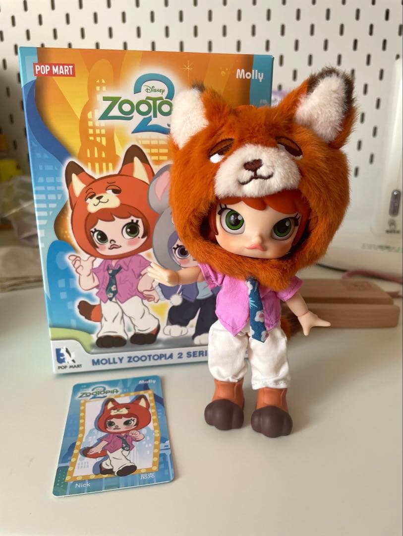 MOLLY ズートピア2シリーズ1/12アクションフィギュア Nick - メルカリ