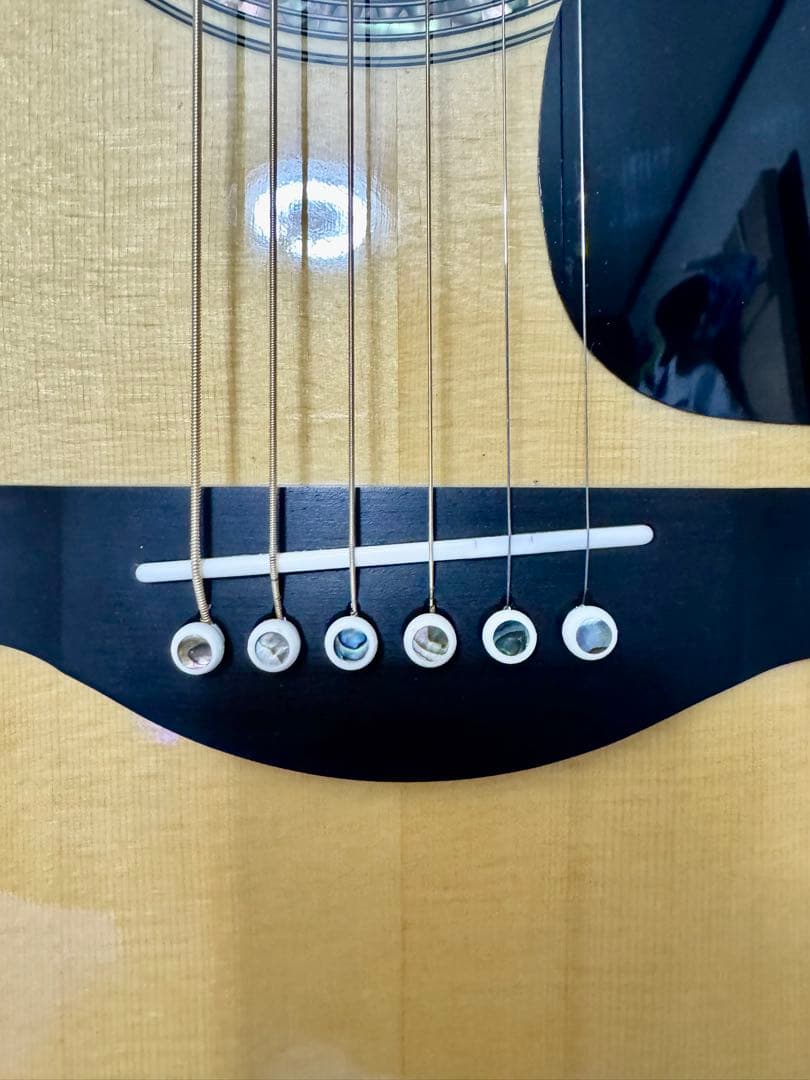 YAMAHA LL16D 黒ピックガード&アバロンブリッジピン - メルカリ