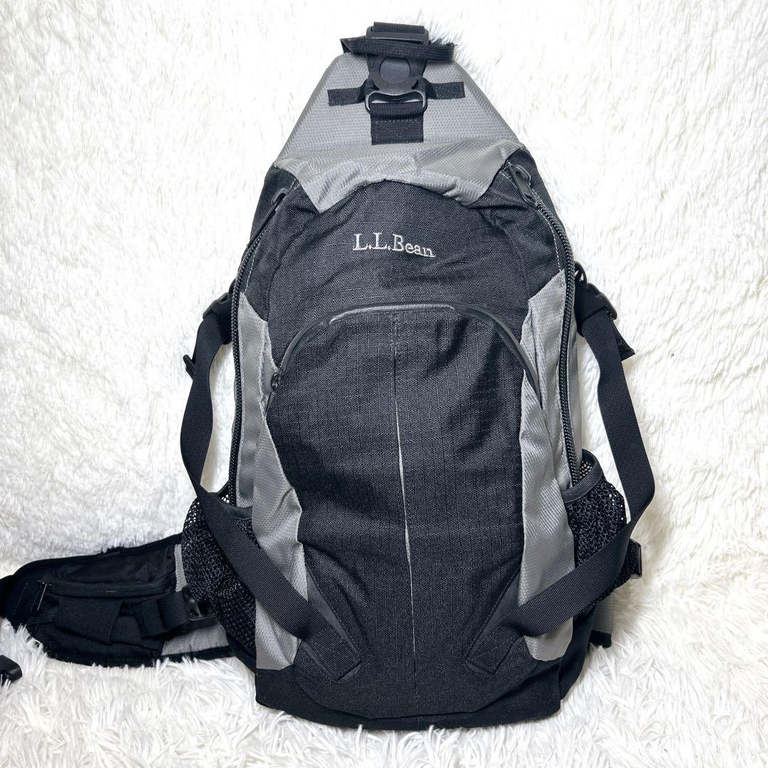 エルエルビーン 90s 00s ワンショルダー スリングバッグ ネイビー 希少