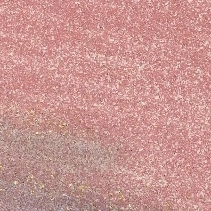 ゆりのはな 色無地着尺 寿光織 反物 着尺 ボカシ染め 金糸入り 正絹