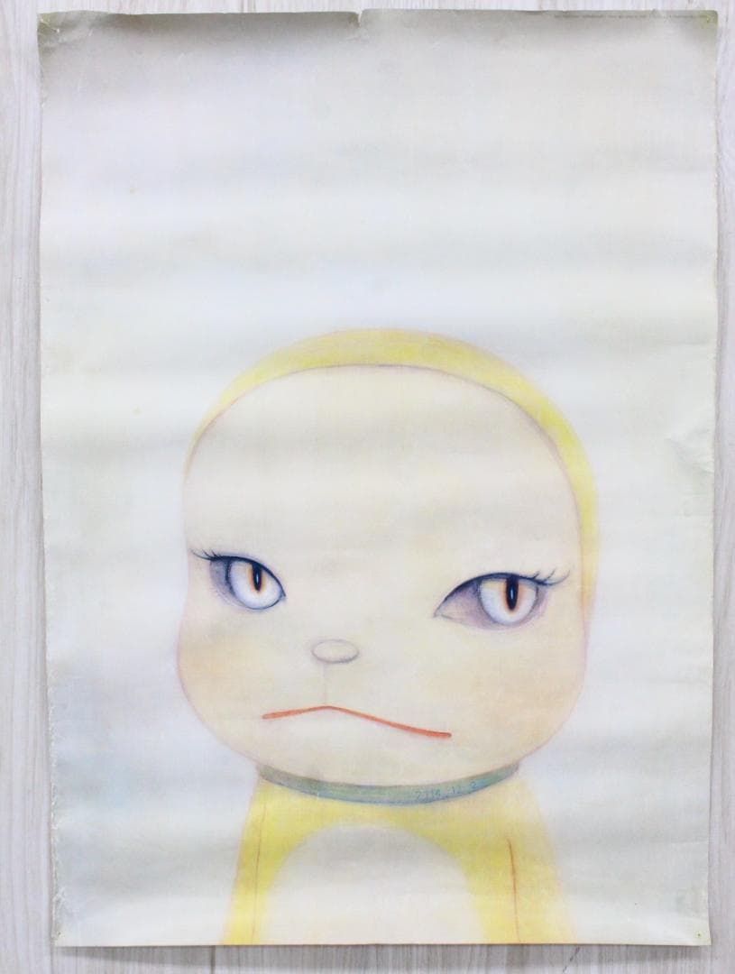 ◇奈良美智 ドラえもん展 ポスター ジャイアンにリボンをとられた