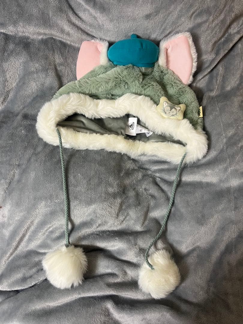 上海ディズニー ジェラトーニ もこもこファンキャップ - メルカリ