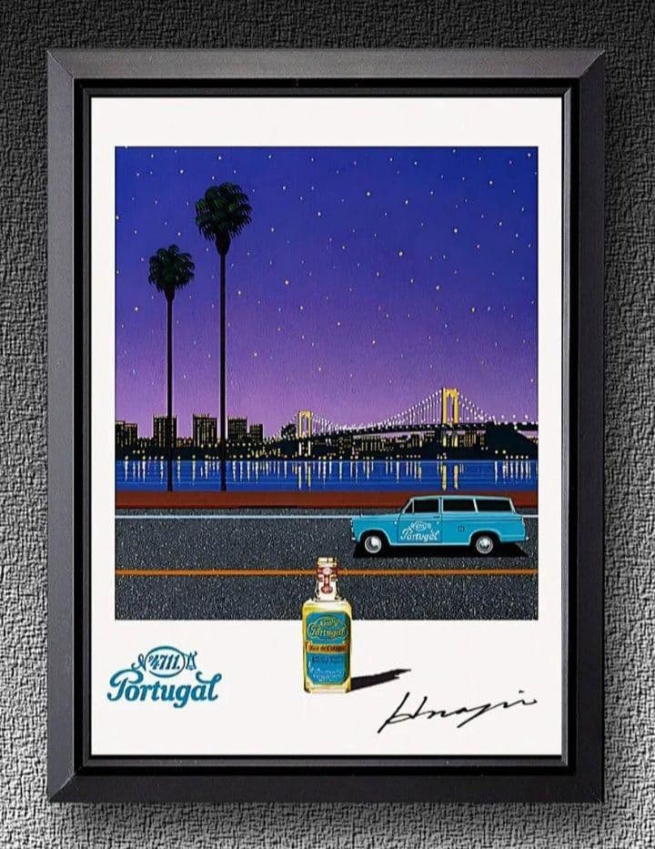 永井博・鈴木英人・わたせせいぞうPortugal【A4写真ポスター額装付7点