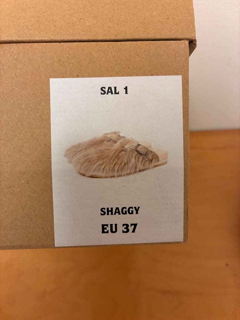 【試着のみ】yuketenユケテン シャギー スリッポン 37 箱有り