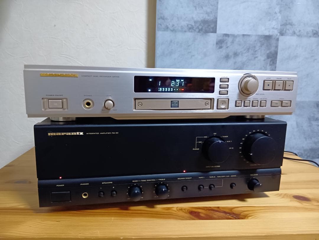 Marantz ２点セット プリメインアンプとCDプレーヤー マランツ伝統の高品位な音づくりが効いた、アナログとデジタルをつなぐ