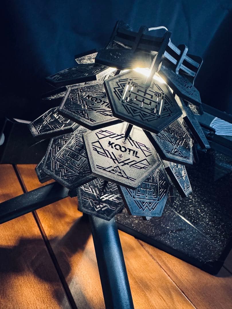 1個限定！超激レア！ゴールゼロ用ランタンシェード アクリル化粧箱 LED