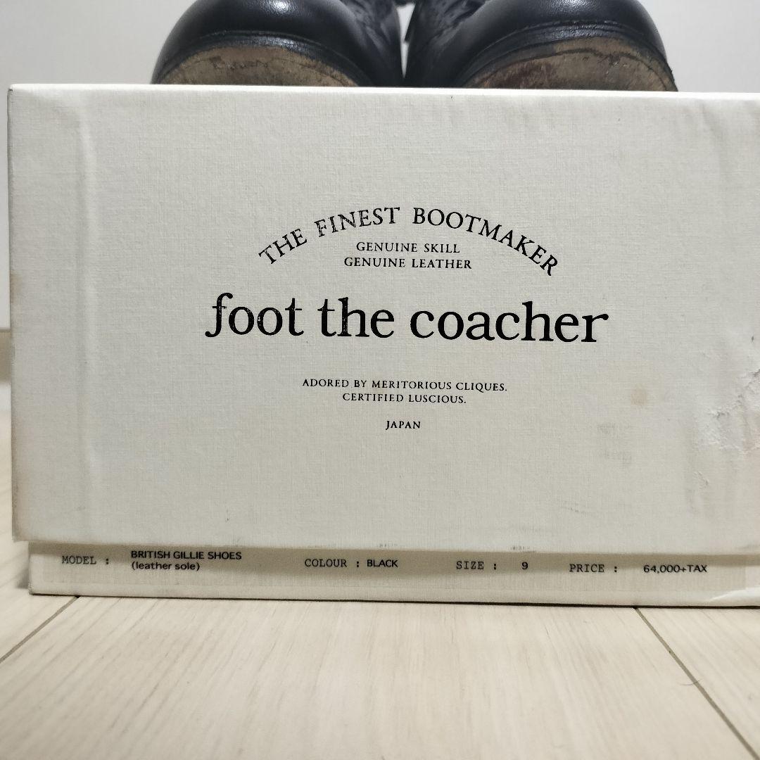 foot the coacher BRITISH GILLIE SHOES 9 - メルカリ