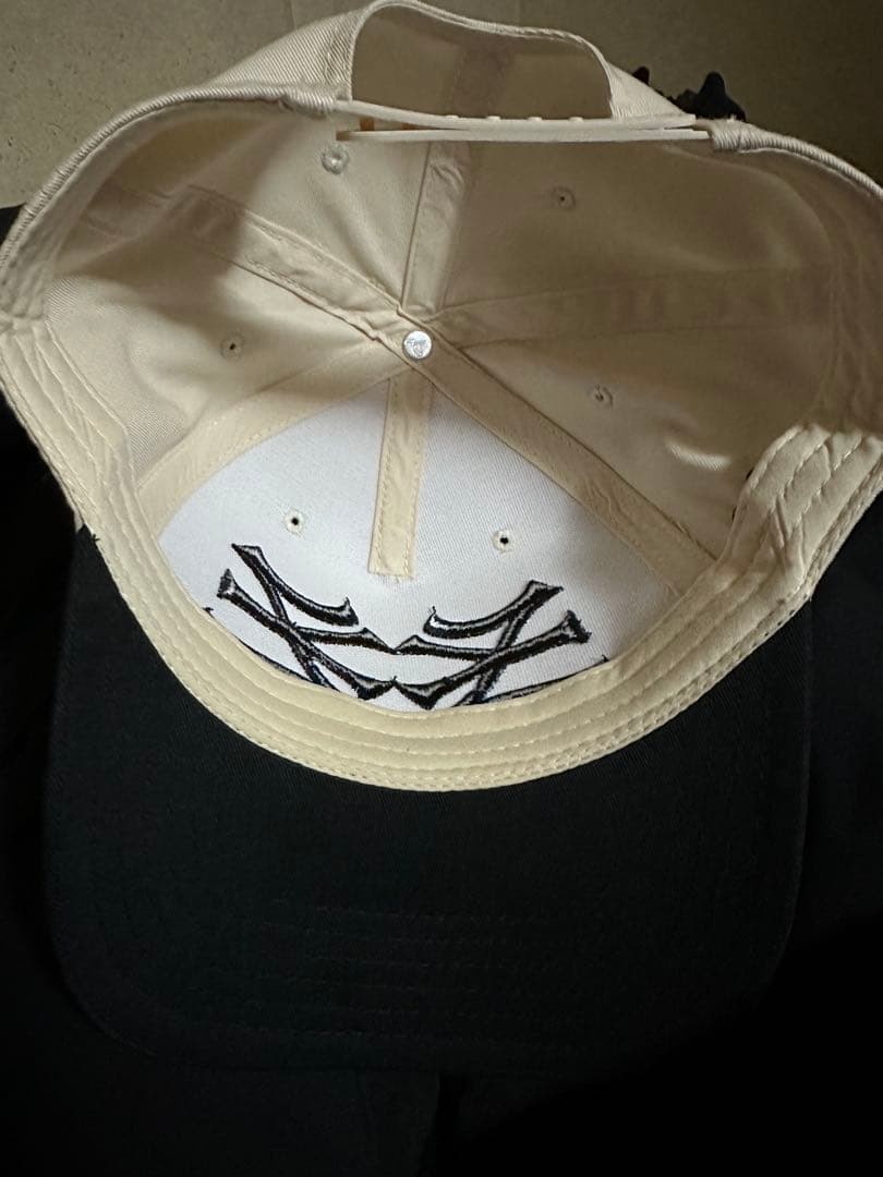 oMA oldmanalan NY cap White×Black - メルカリ