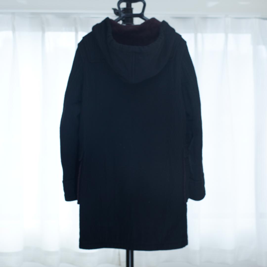 FACTOTUM ウールダッフルコート ブラック