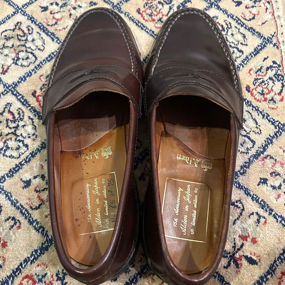 オールデン 日本限定15周年記念モデル ローファー - メルカリ