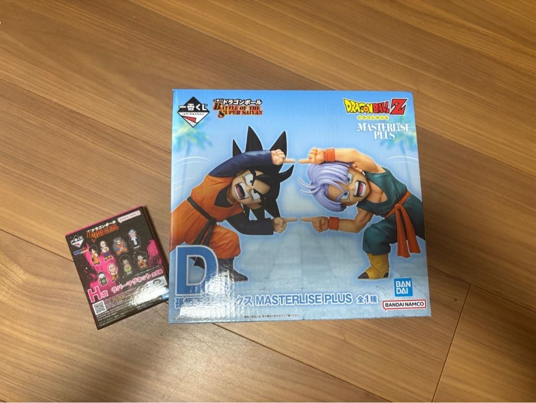 ドラゴンボール MASTERLISE PLUS D賞 孫悟空 & トランクス ドラゴンボール Z マスタライズプラス 孫悟空 & トランクス 一番くじ D