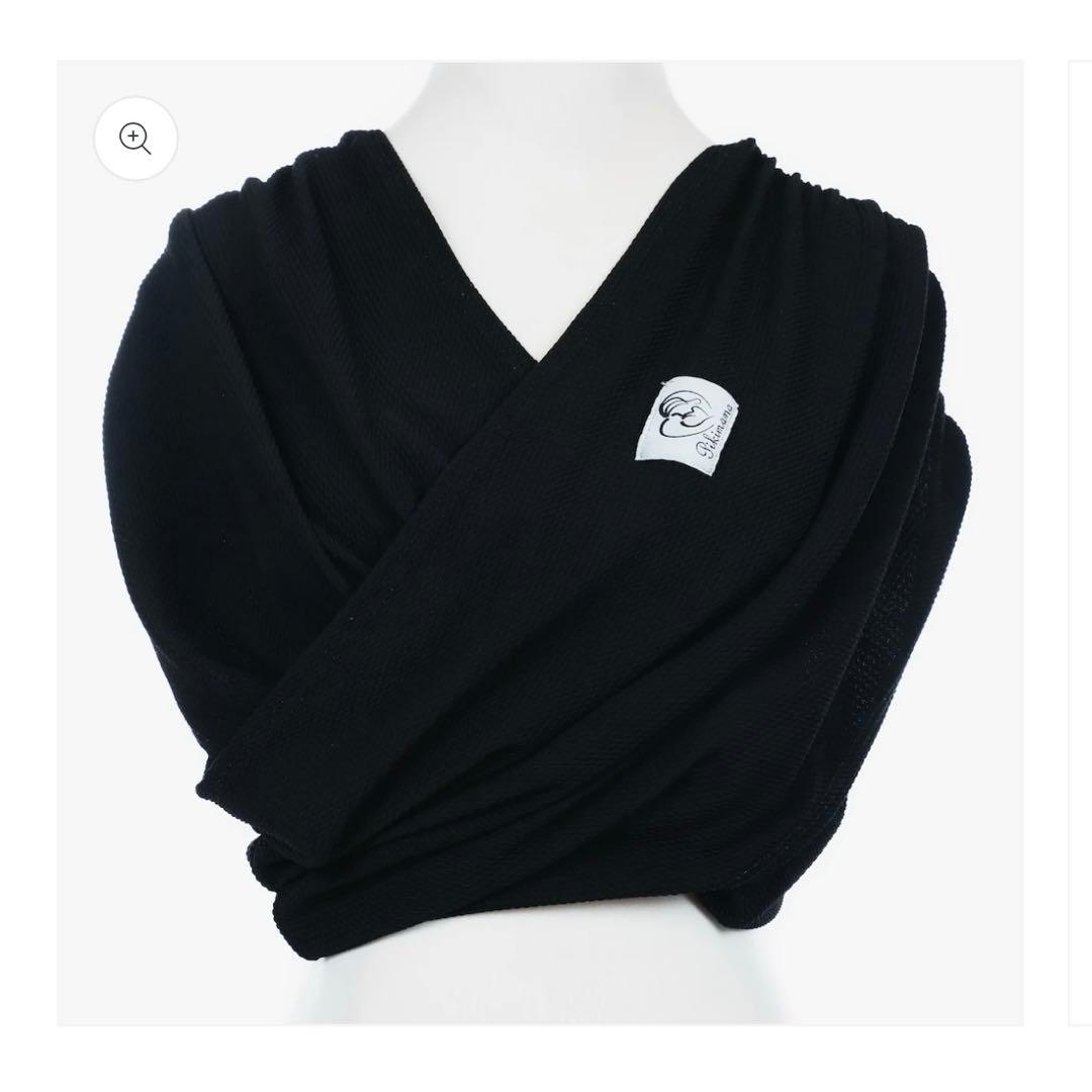 ピキママ　ブラック　新Lサイズ　抱っこ紐　スリング 楽天市場】ピキママスリング 正規品 抱っこ紐 メッシュ素材のベビー