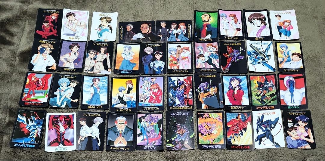 新世紀 エヴァンゲリオン トレーディング カード セット カードダス