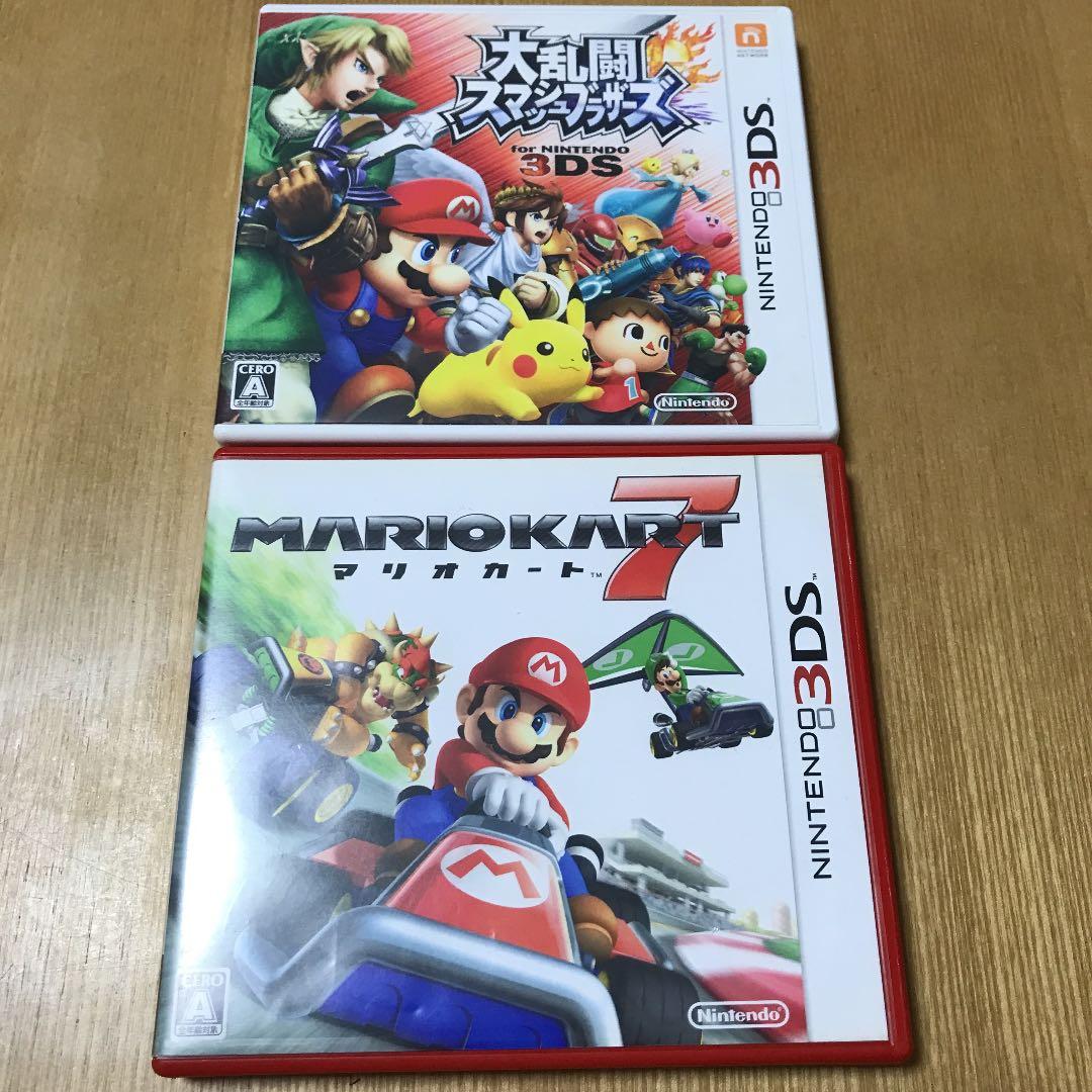 3DSマリオカート7、大乱闘スマッシュブラザーズ - メルカリ