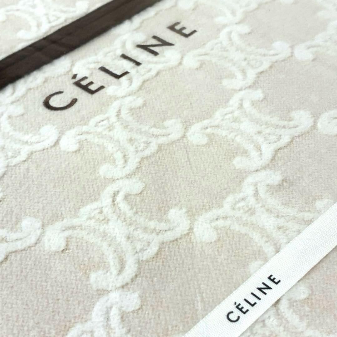 新品】CELINE セリーヌ 綿毛布 寝具 マカダム柄 総柄 ロゴ シングル