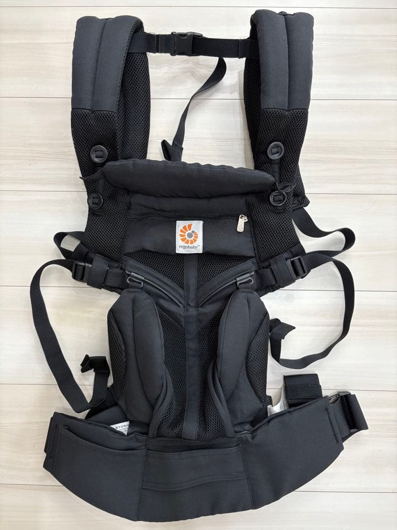 エルゴベビー オムニ360 クールエア 抱っこ紐 ブラック - メルカリ