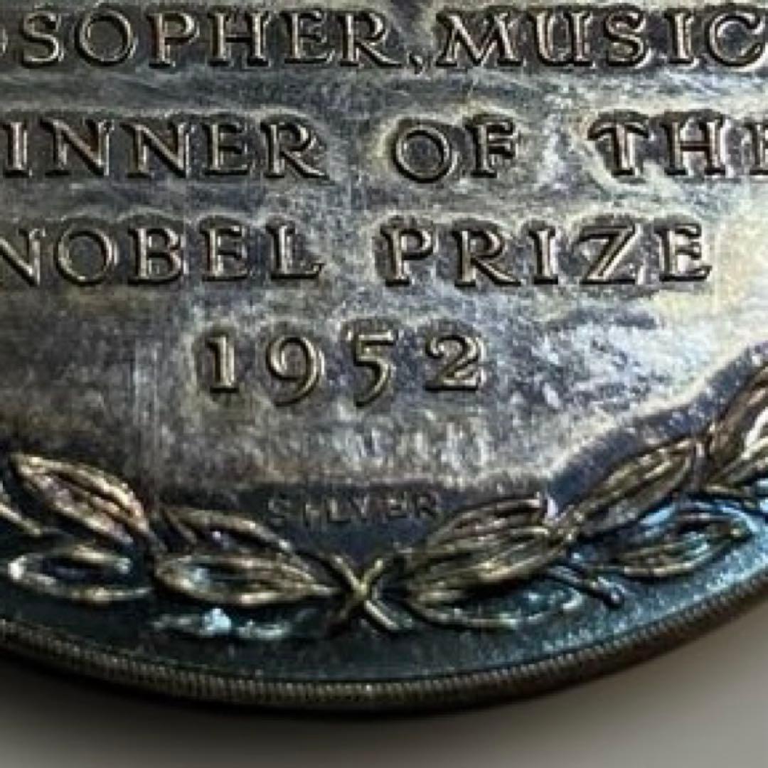 アルベルト シュバイツァー 記念メダル 銀 1875 1965 イギリス製