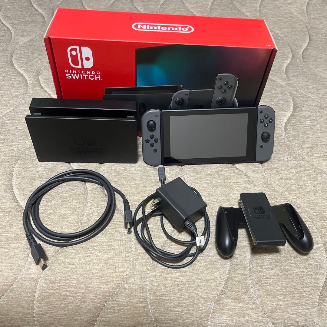 Nintendo Switch 本体 グレー - メルカリ