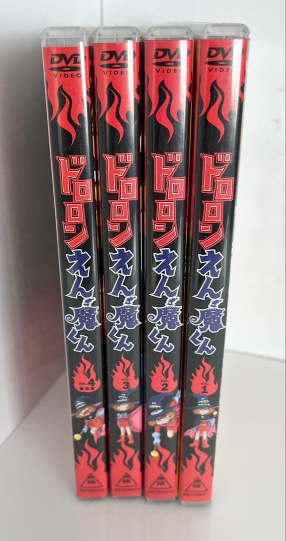 【美品】ドロロンえん魔くん　DVD Vol.1〜4 全巻