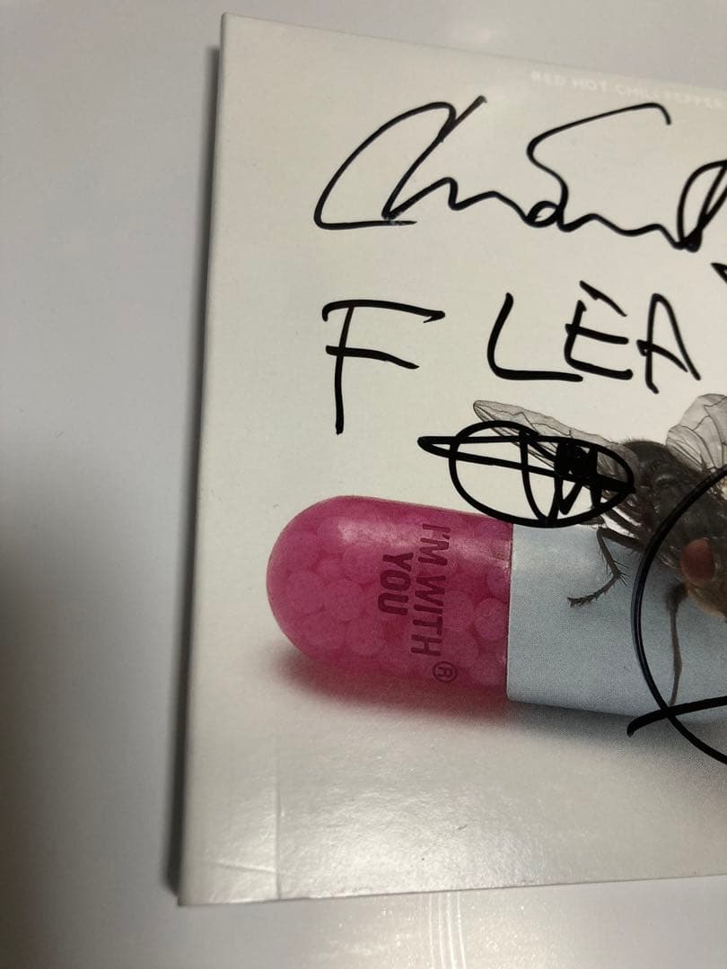 レア レッチリ 直筆 サイン CD red hot chili peppers - メルカリ