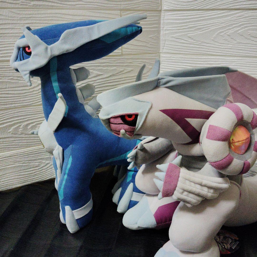 ポケモン☆♥パルキア・ディアルガ♥☆ぬいぐるみ☆DP☆タカラトミー