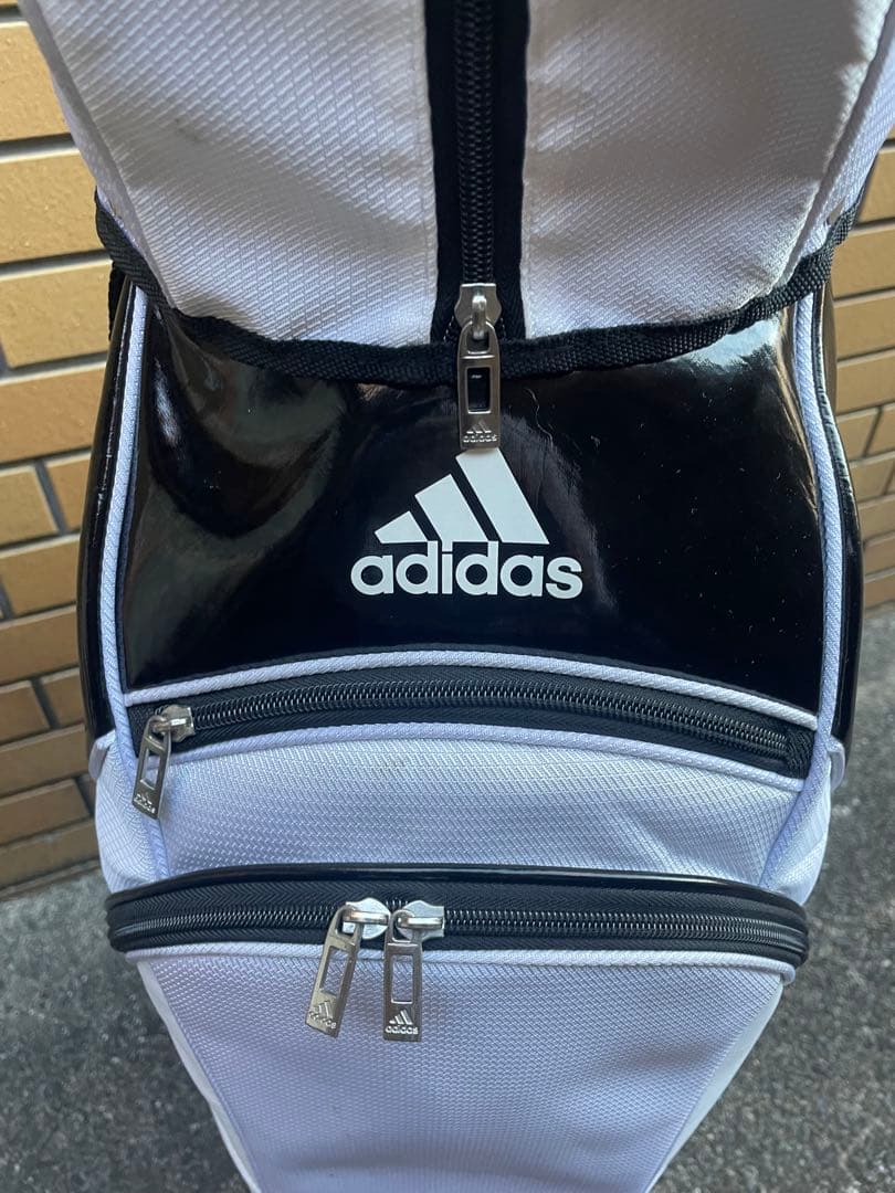 1000円値下げ中】早い者勝ちadidasキャディバッグ送料込／即郵送可能