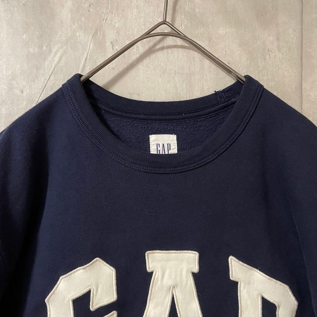 oldgapオールドギャップスウェットトレーナー紺ネイビー刺繍ロゴメンズ