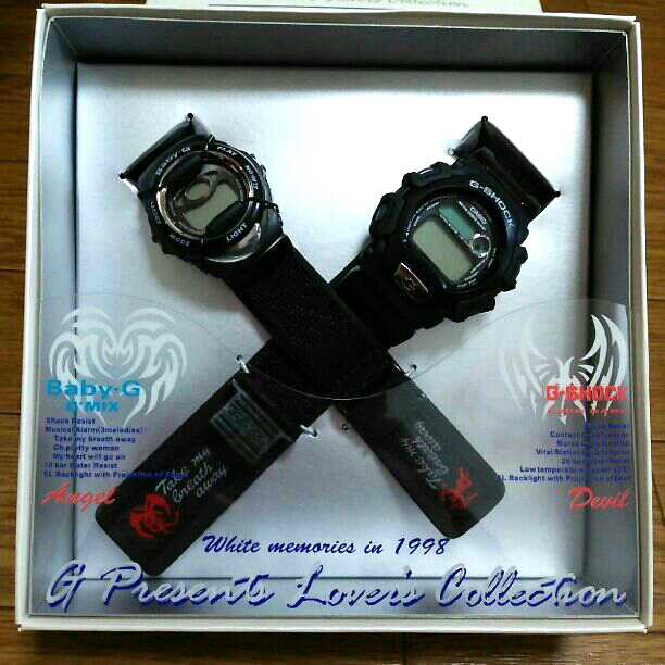 新品 レア 天使と悪魔 ラバーズコレクション G-SHOCK Baby-G - メルカリ