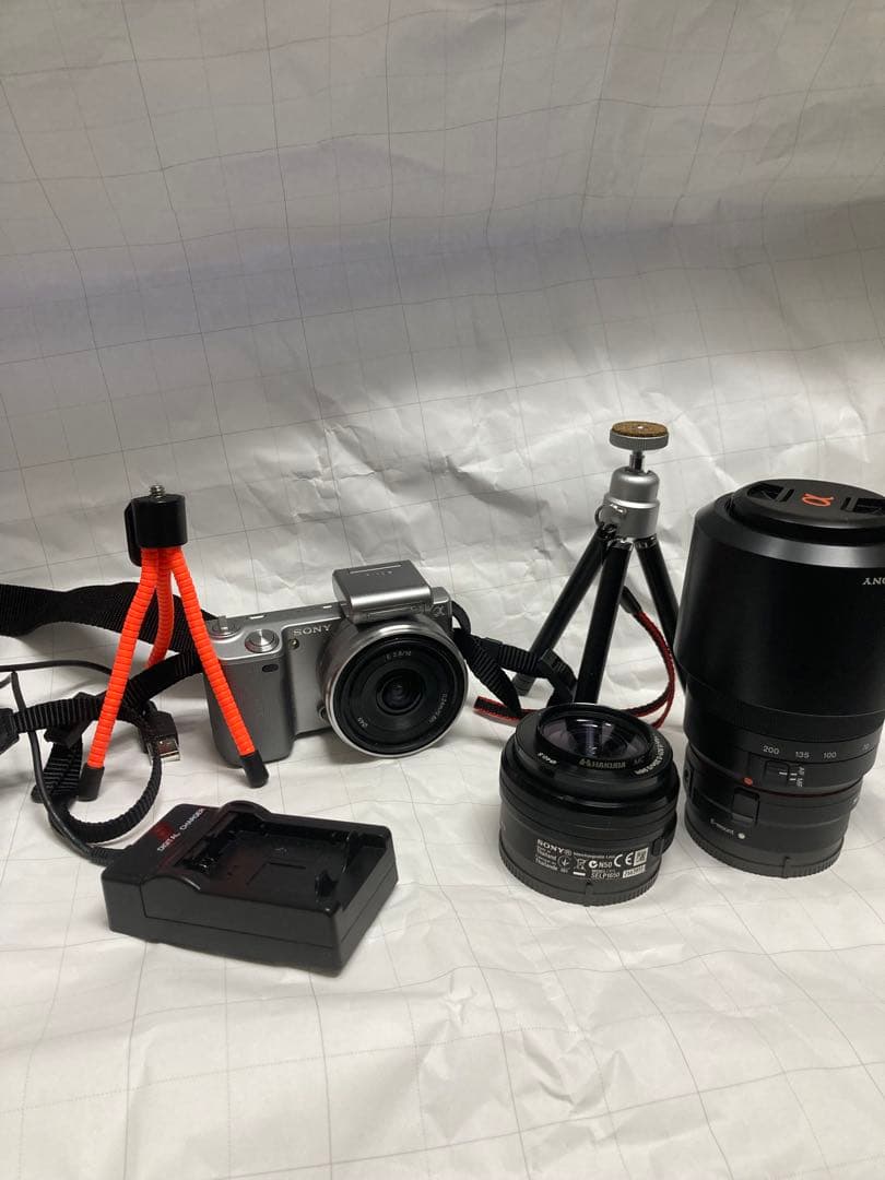 SONY NEX-5ミラーレス一E 16-50mm&16mmレンズ Amazon.co.jp: SONY ミラーレス一眼 α NEX-5R パワーズームレンズ