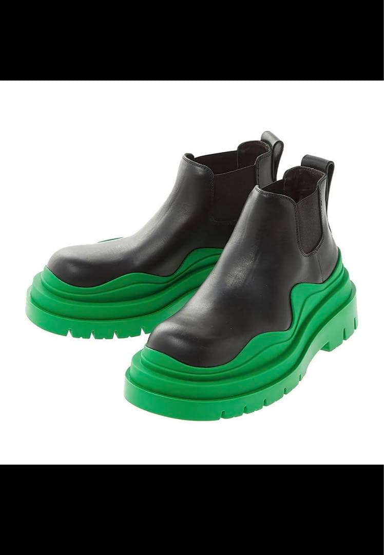 ボッテガヴェネタ タイヤ アンクル クロップドチェルシーブーツ - メルカリ