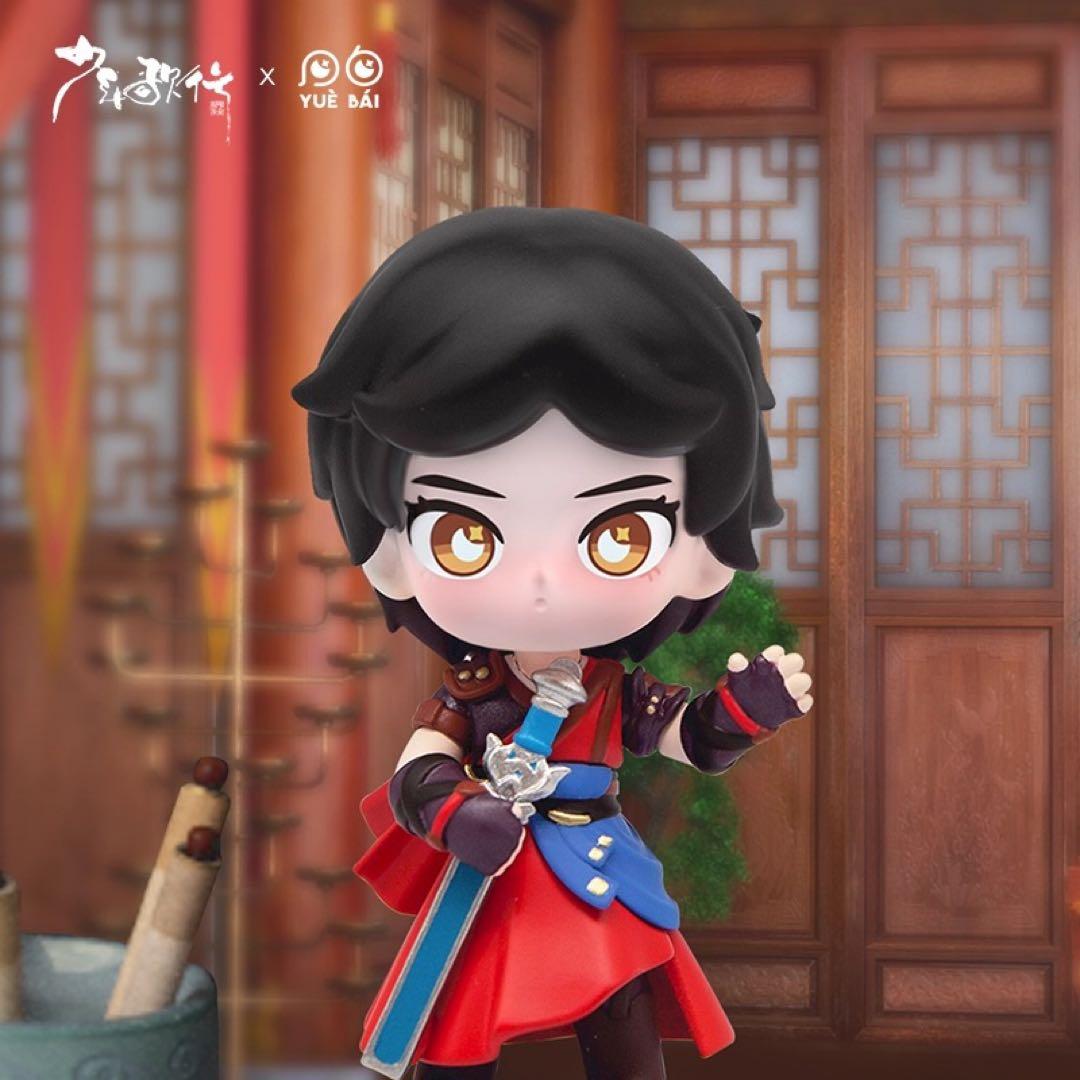 少年歌行 フィギュア5点セット 蕭瑟 雷无桀 無心 李寒衣 赵玉真 リ