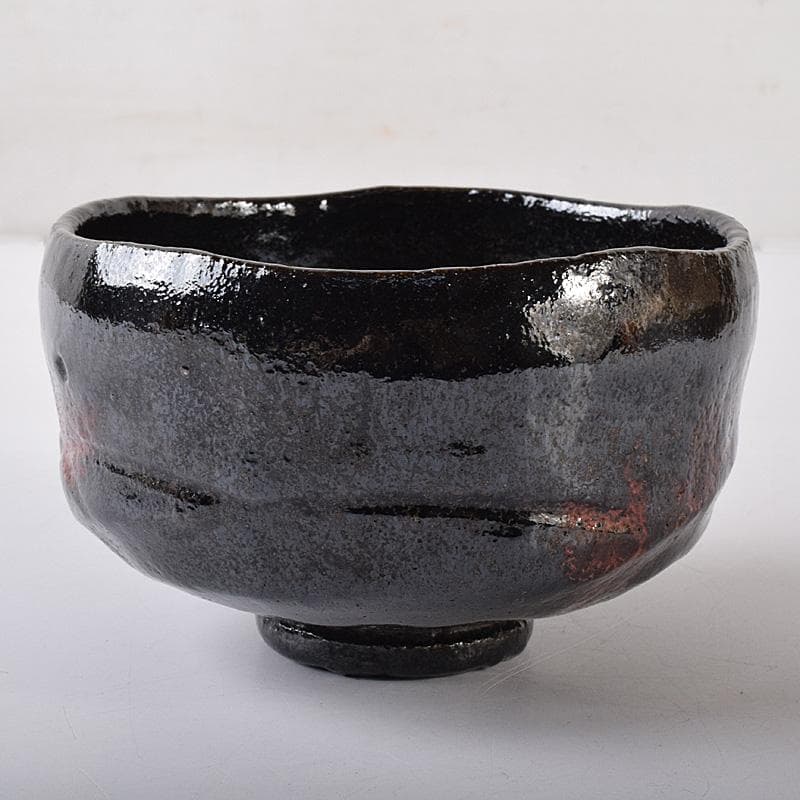 M5 様専用 楽吉左衛門 九代了入作 黒楽茶碗 銘「曙」 極め箱 M R8071