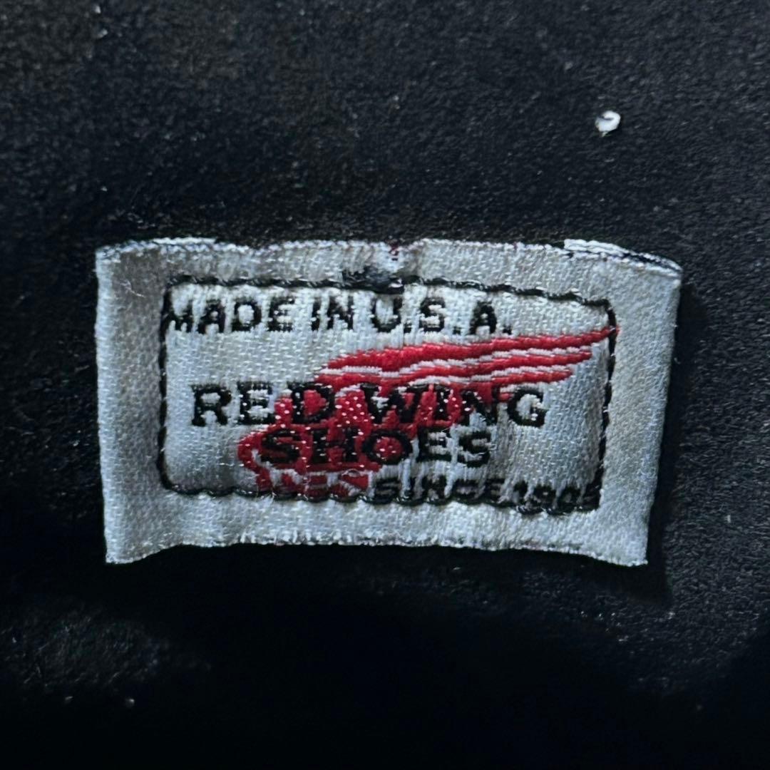 90s 26.5cm REDWING 8130 刺繍羽タグ アイリッシュセッター