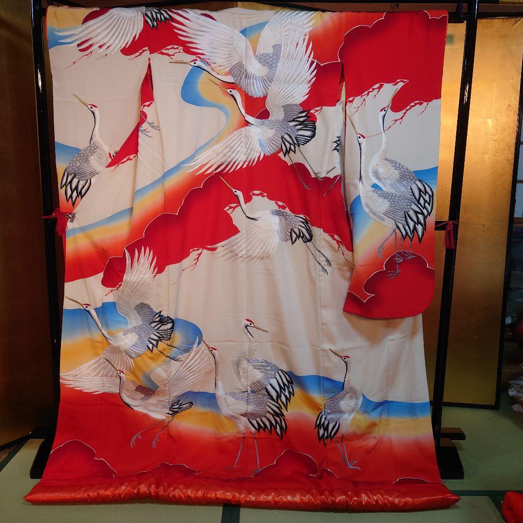 打掛正絹昭和アンティーク品