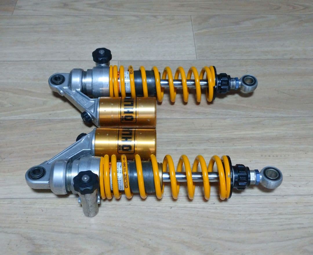 XJR純正サスペンション　XJR1200　XJR1300 XJR1200/1300 RE302 【シルバーボディ：2本セット】 | 車種から,YAMAHA