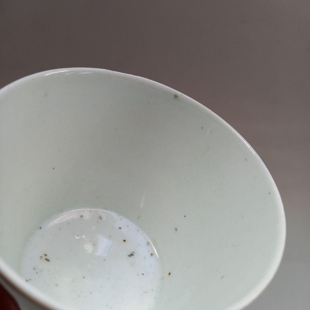 古伊万里 白磁 そば猪口 ソバ猪口 江戸骨董