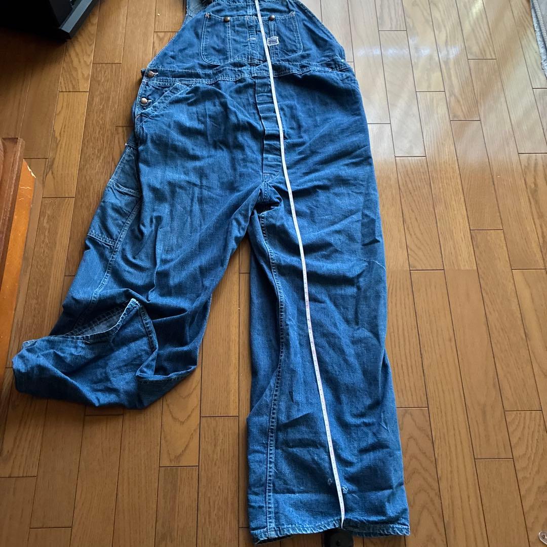 コメント値下げOK盾タグ40s pay dayオーバーオール - メルカリ