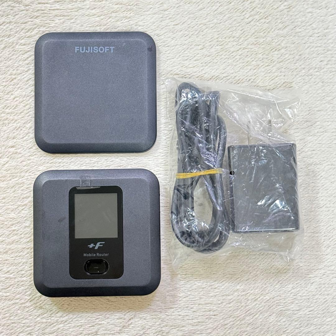 動作確認済】富士ソフトFS040W SIMフリーWiFiルーター - メルカリ