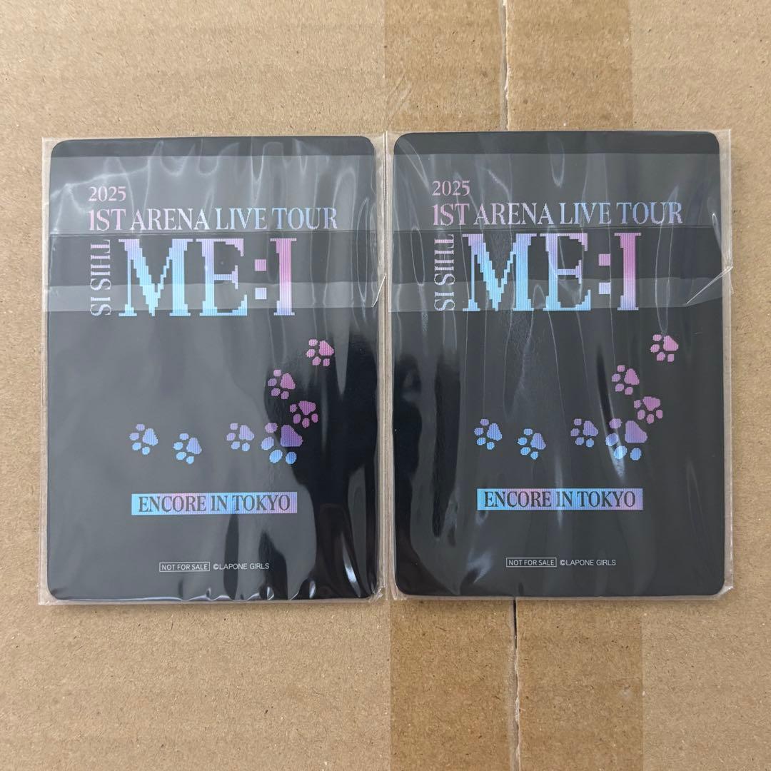 ME:I ミーアイ 笠原桃奈 MOMONA 追加公演 CD 会場 トレカ セット