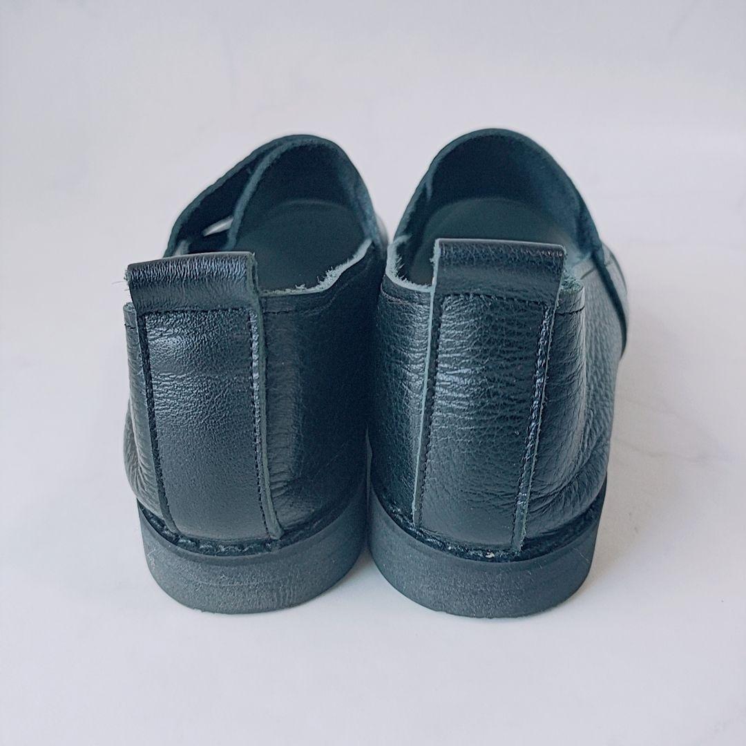 美品✨OURHOME Emiさん×ランブルダンス イタリア製レザーシューズ 23