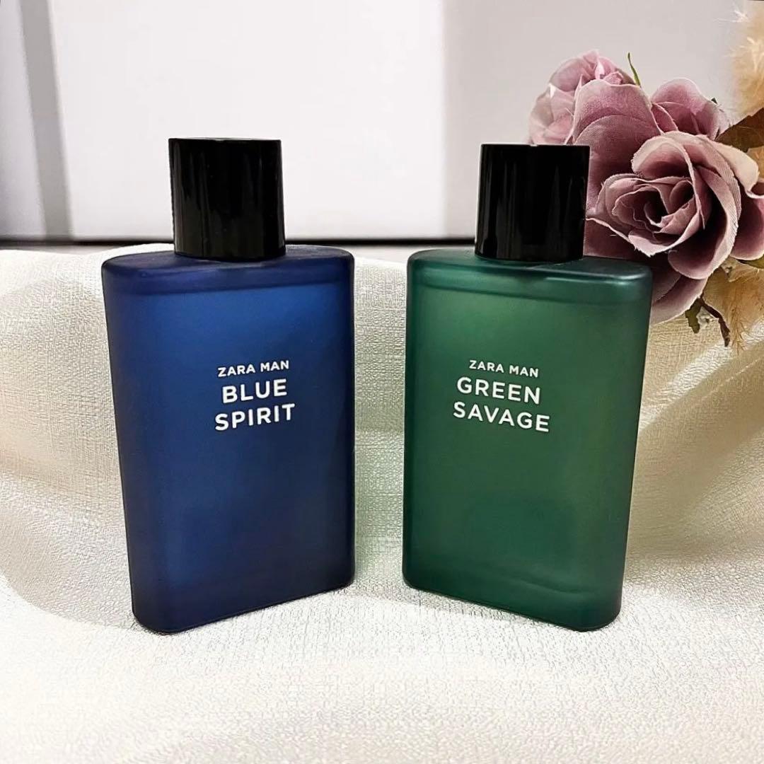 ZARA ☆ ブルースピリット & グリーンサヴェージ 90mlセット男性用香水