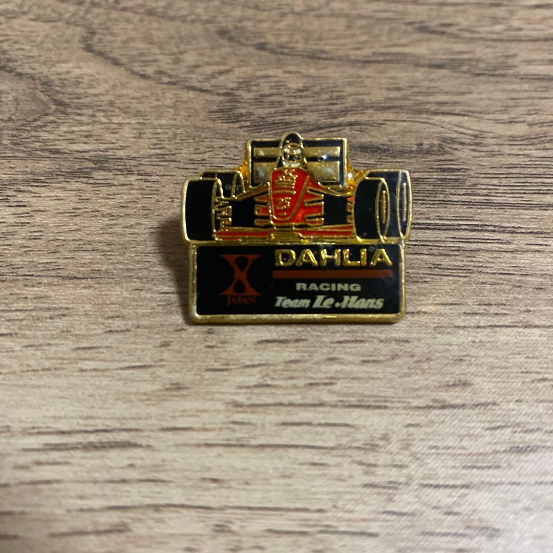 X JAPAN好きな方へ】DAHLIA レーシングのピンバッジ - メルカリ